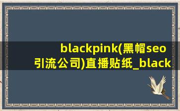 blackpink(黑帽seo引流公司)直播贴纸_blackpink(黑帽seo引流公司)直播