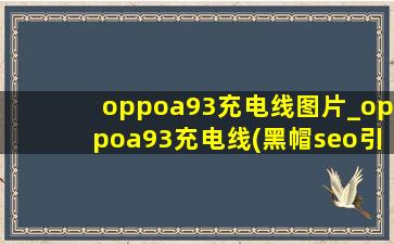 oppoa93充电线图片_oppoa93充电线(黑帽seo引流公司)