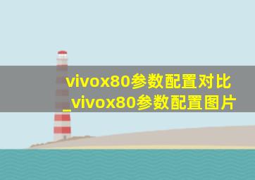 vivox80参数配置对比_vivox80参数配置图片