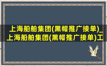 上海船舶集团(黑帽推广接单)_上海船舶集团(黑帽推广接单)工资待遇