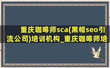 重庆咖啡师sca(黑帽seo引流公司)培训机构_重庆咖啡师培训班哪里学